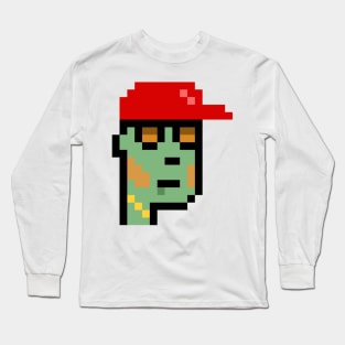 Nft Zombie CryptoPunk Long Sleeve T-Shirt